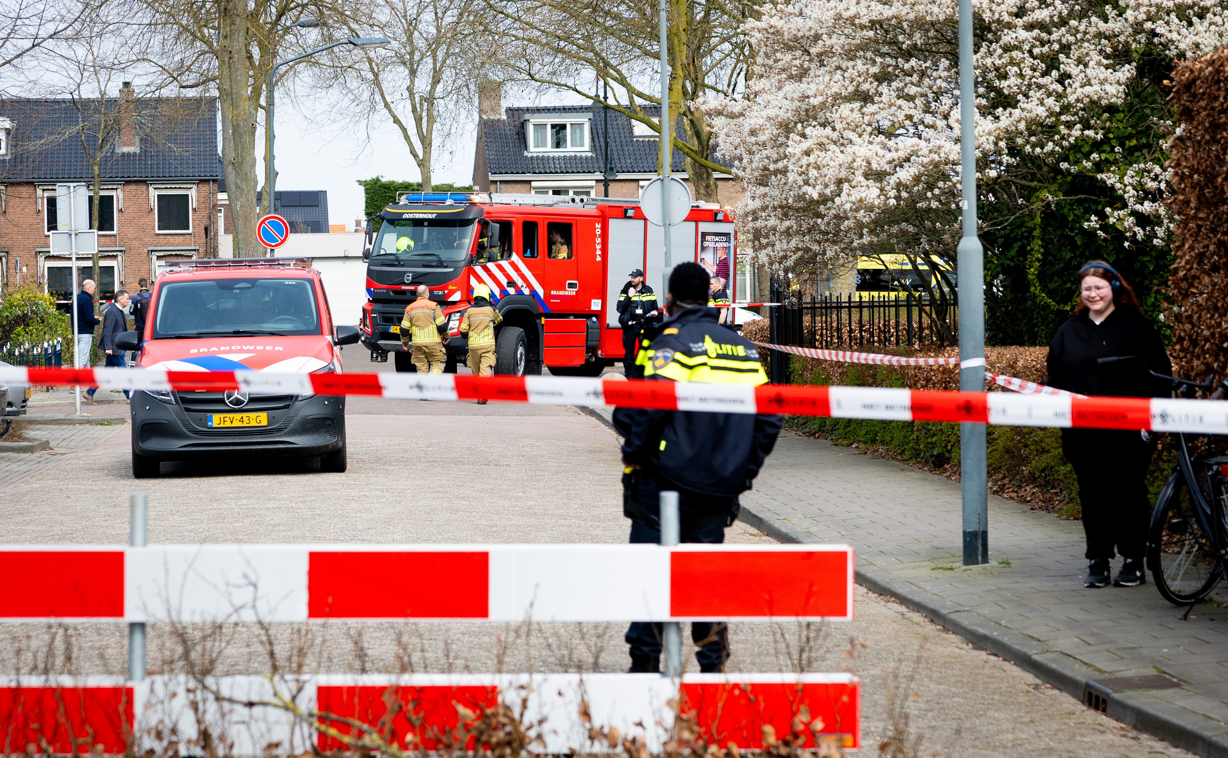 Docent zwaargewond door steekvlam op school in Oosterhout, ook vier anderen hebben brandwonden
