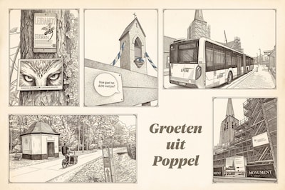 Diefstal en devotie wisselen elkaar af in Poppel, maar sluikstorters moeten ook oppassen