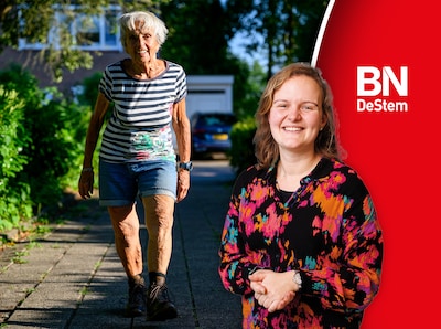 Hopelijk loop ik als ik 92 ben nog net als de Roosendaalse Blanche