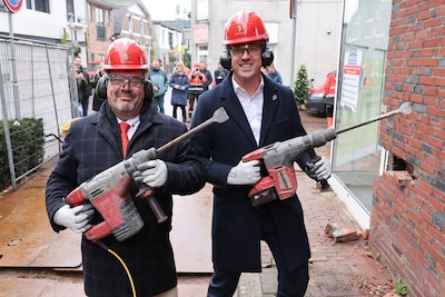Sloop winkelpand Beekstraat begonnen: 'We rollen de groene loper uit'