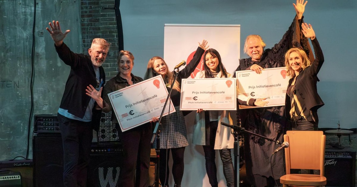 Haarlemmers presenteren nieuwe ideeën tijdens Initiatievencafé