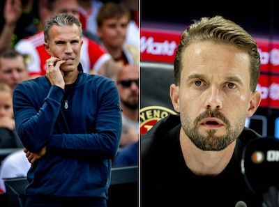 Op de dag dat Robin van Persie zijn vakantie in Marbella ond