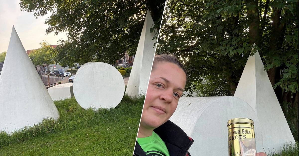 Klokslag 7 uur op pad en direct bingo: Sandra vindt ‘schat van Gorcum’ in recordtijd – 100 euro in g