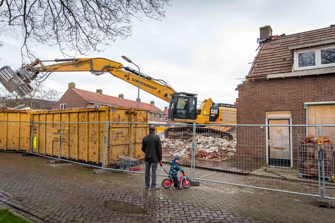 Dichtgetimmerde huisjes in Goes-West tegen de vlakte, nieuwbouw direct ...