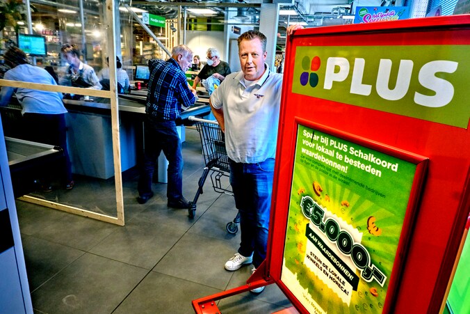 Spaaractie bij Nieuw-Beijerlandse PLUS voor collega-ondernemers slaat ...