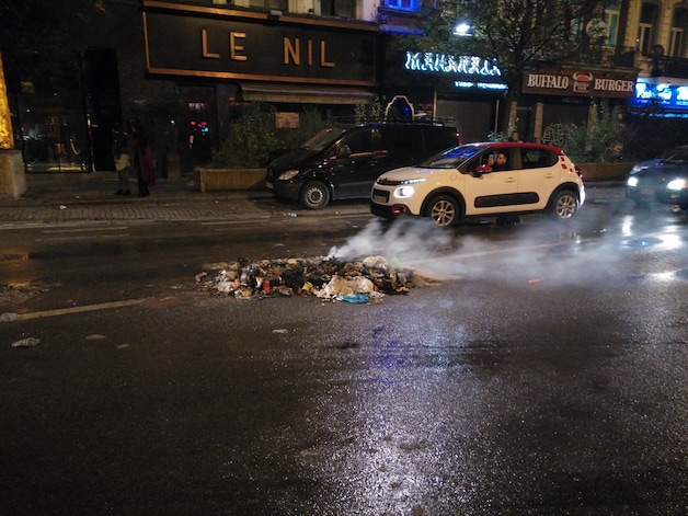 Rellen in Brussel na WK-kwalificatie: 22 agenten gewond | Nieuws | AD.nl