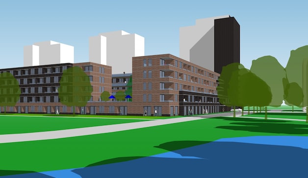 Sloop psychiatrisch ziekenhuis maakt weg vrij voor bouw nieuwe ...