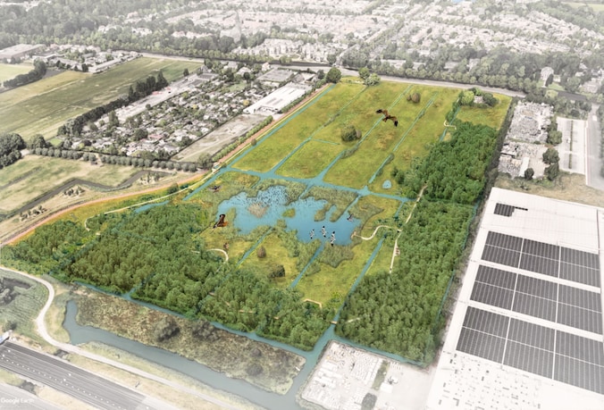 Den Haag start met aanleg natuurgebied op grens met Leidschendam ...