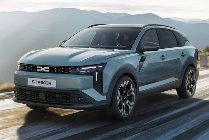 Dacia presenteert betaalbare cross-over Striker plus nog vier nieuwe ...