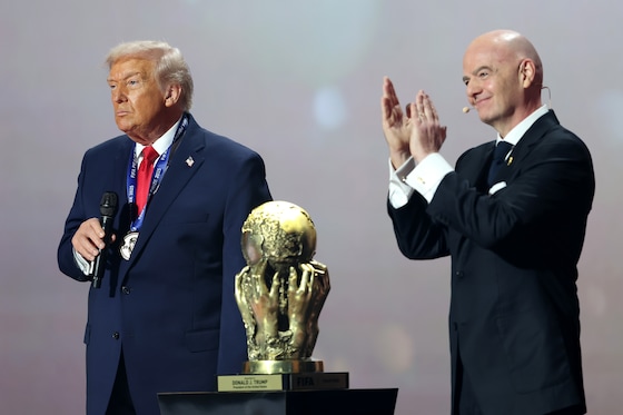 Donald Trump received the FIFA Peace Prize on December 5.