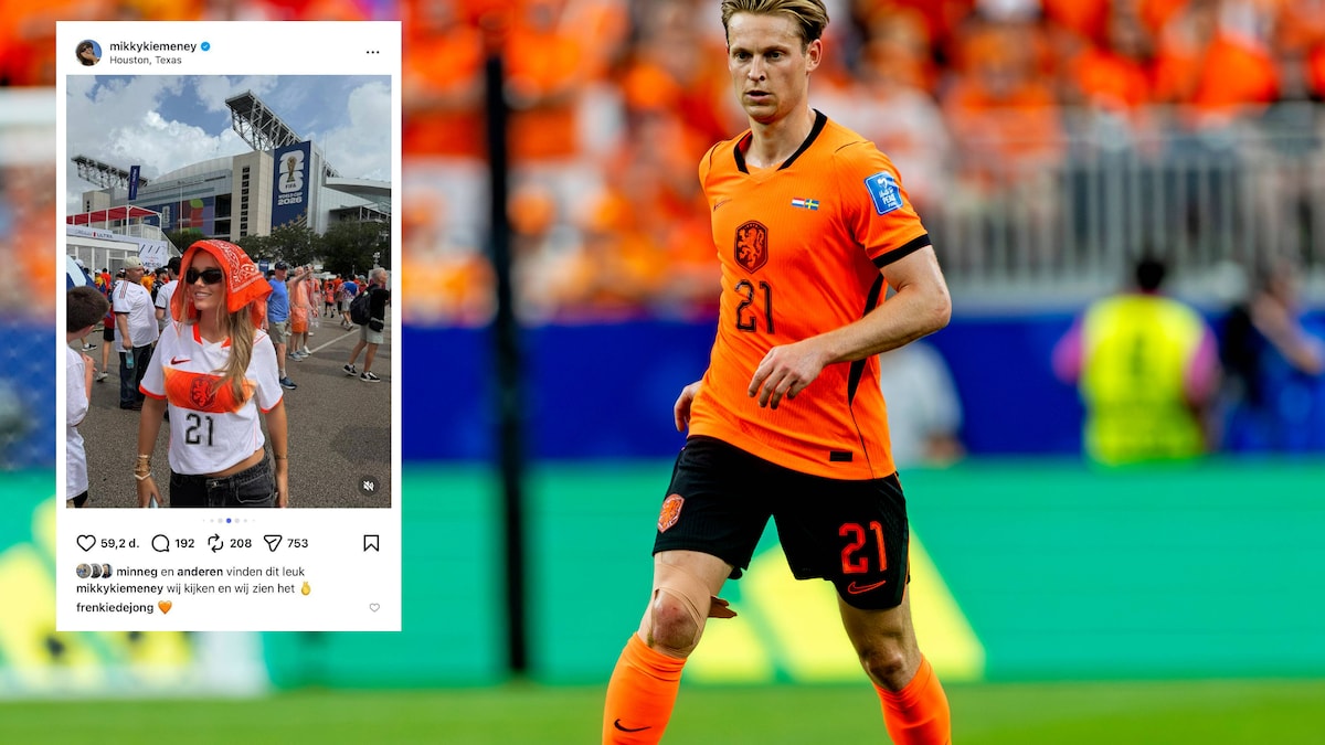 Mikky reageert gevat op veelbesproken interview van haar man Frenkie de Jong:  'Wij kijken en wij zien het' | Sport | AD.nl