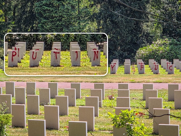 Rode verf op graven Sovjet Ereveld raakt nabestaanden diep: ‘Na al het ...