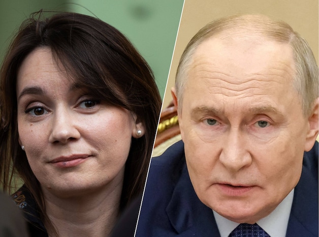 Foto bij Kremlin woest na Europese sancties tegen Russische tv-presentatrice: ‘Dit is pure vervolging’