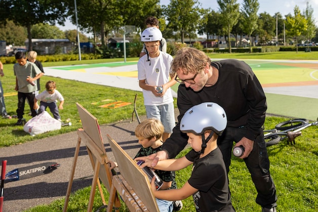Artcourt in Goes geopend: kunst, sport en ontmoeting op 420 vierkante ...