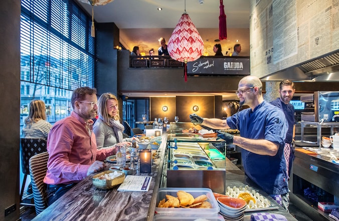 Na einde aan samenwerking met Ron Blaauw wordt restaurant Garuda weer ...