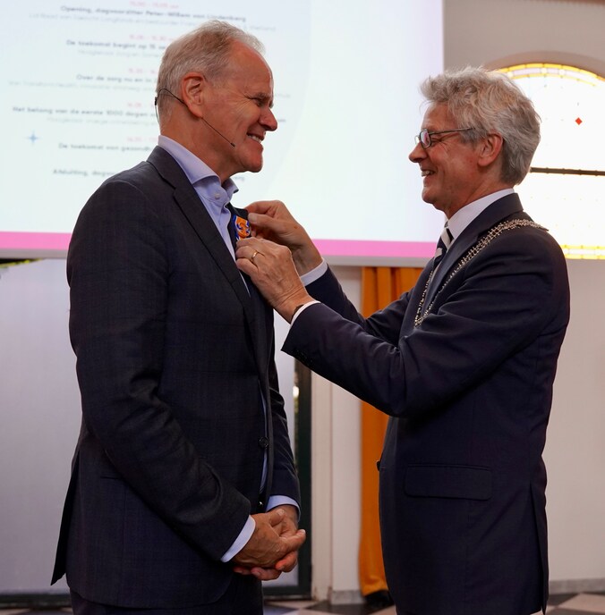 Longfondsdirecteur Michael Rutgers bij afscheid koninklijk ...