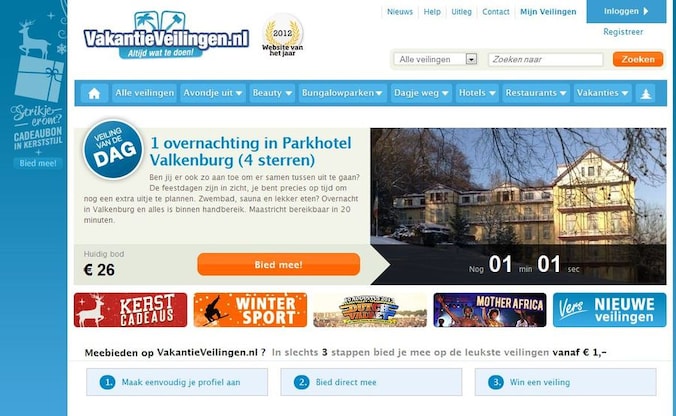 Cyrte koopt VakantieVeilingen.nl | Nieuws | AD.nl