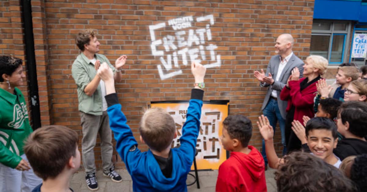 Landelijke campagne voor meer creatieve vakken feestelijk afgetrapt in Alphen