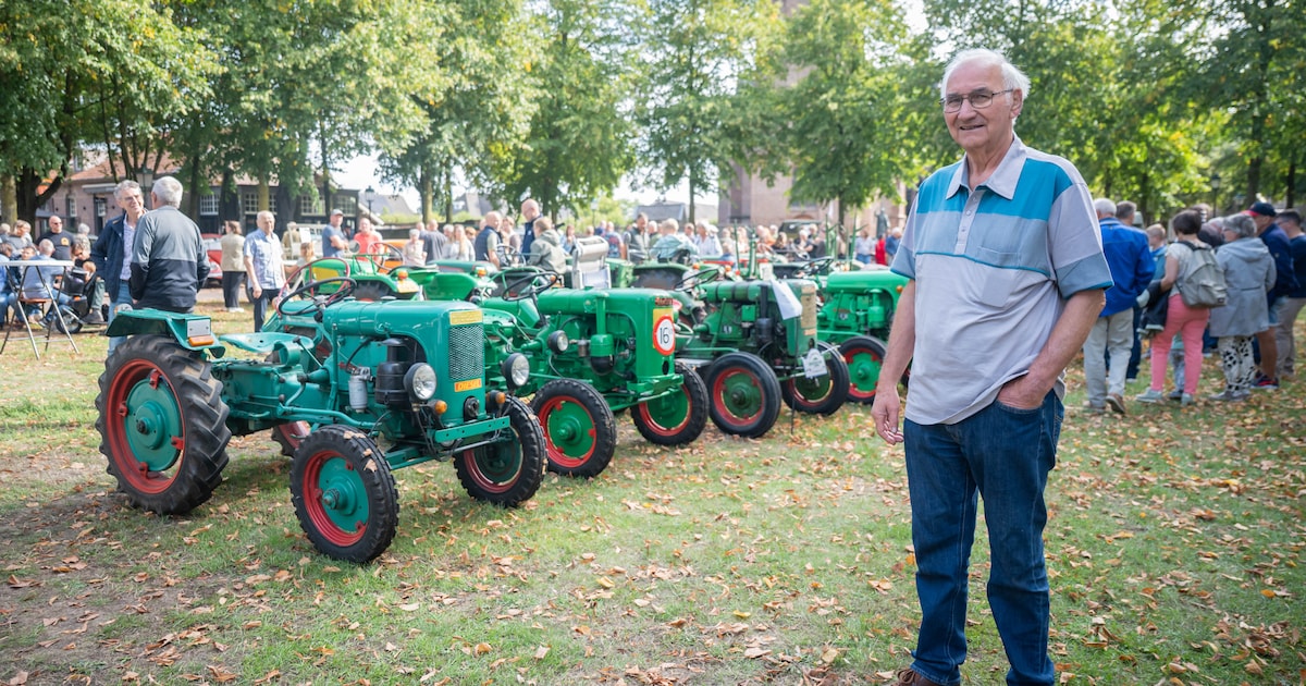 Minitractoren zijn ineens de helden van Sint Anthonis: ‘Een Holder loopt altijd’