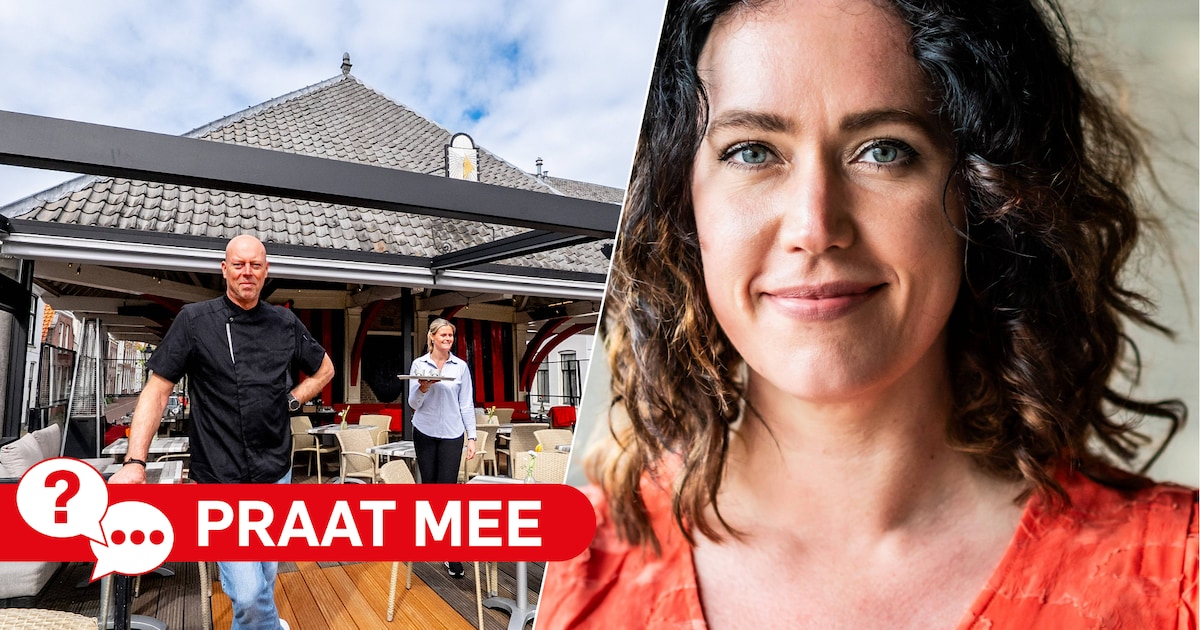 Nieuwe pergola van Eethuis de Waag in Schoonhoven zou weer weg moeten: wat vind jij daarvan?