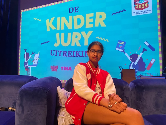 Simran (12) interviewde bekende schrijvers voor Prijs van de ...
