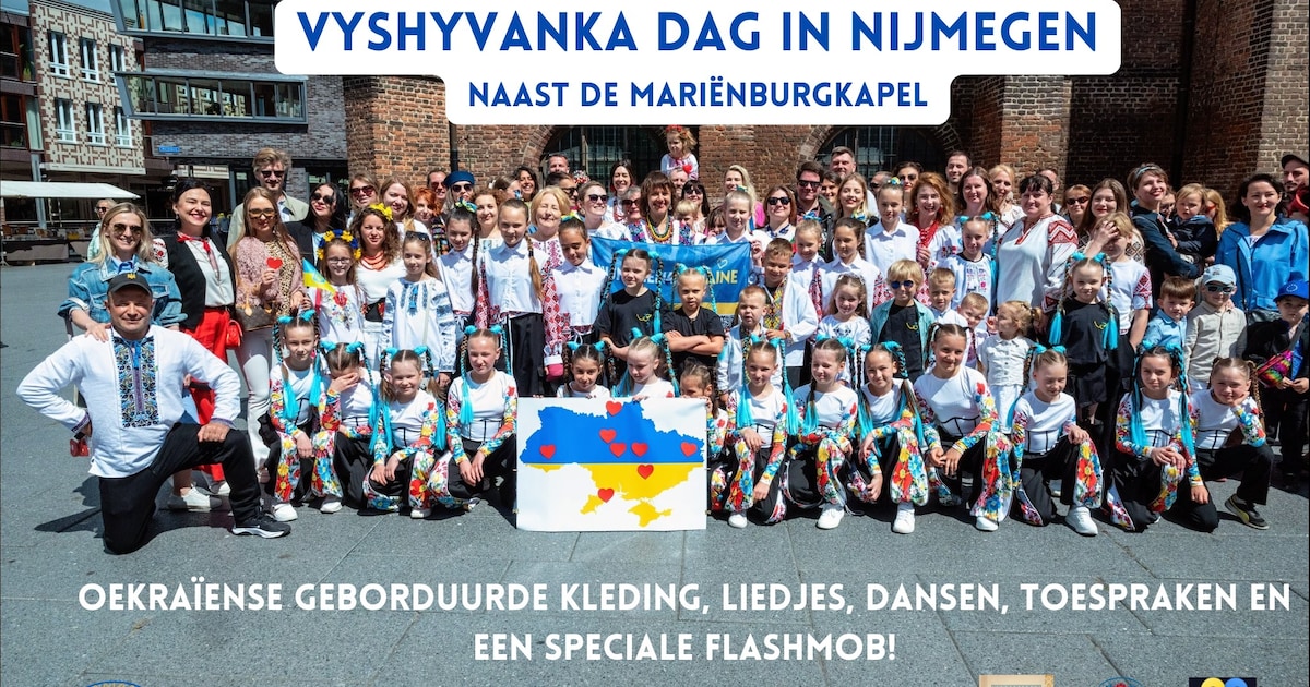 Vyshyvanka Dag brengt Oekraïense cultuur naar Nijmegen