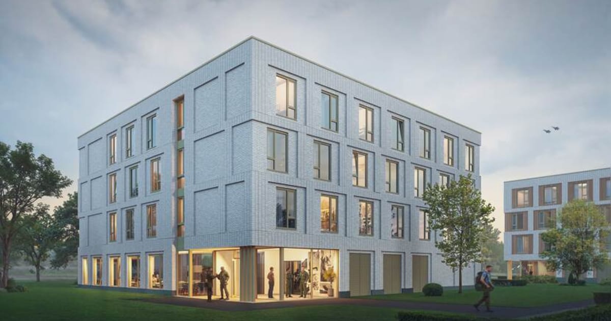 Defensie start snelle bouw nieuwe legering op Vliegbasis Leeuwarden