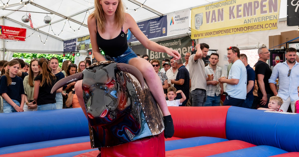 Meelallen en een dolle stier in Huijbergen