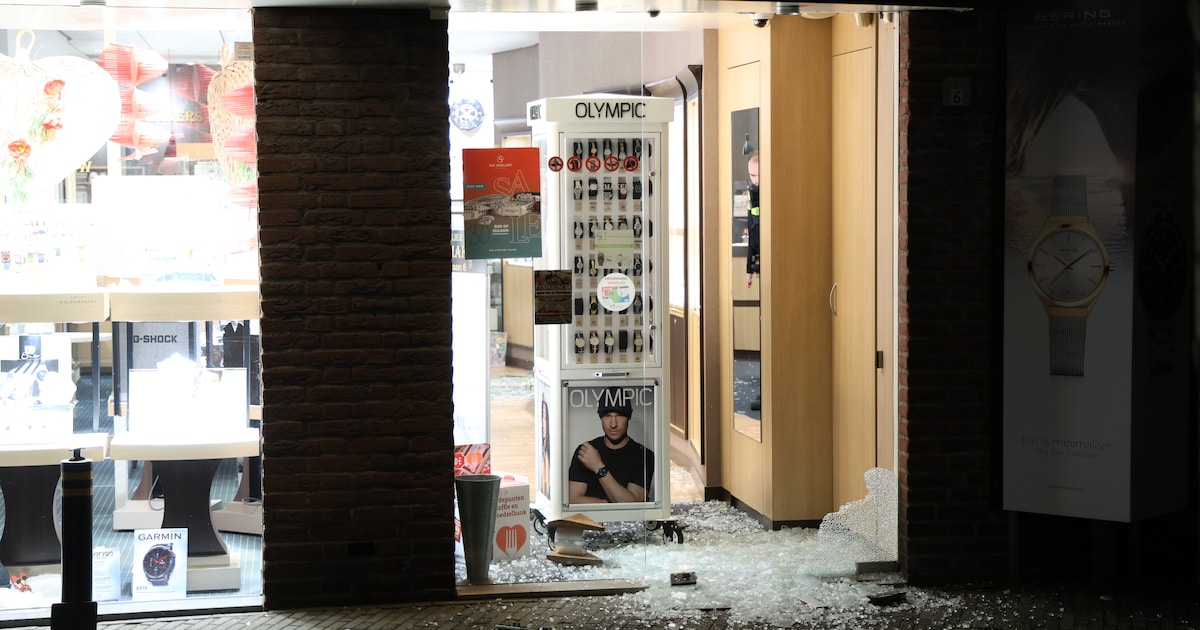 Pui van juwelierszaak in Sassenheim vernield bij overval