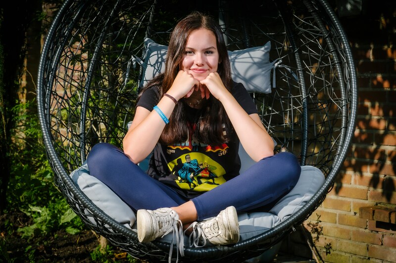 Simone Rijnbende liet zich, ondanks haar angst, toch vaccineren