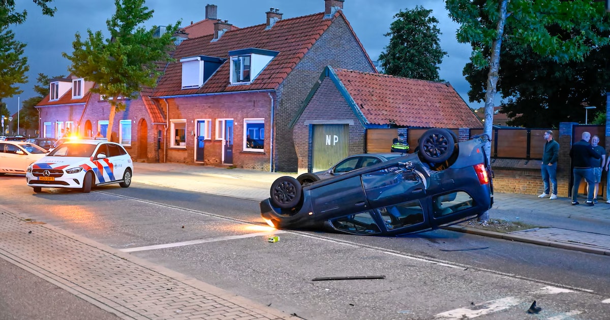 Wéér zware crash op beruchte kruising in Almelo: buurtbewoners zijn ongelukken inmiddels gewend