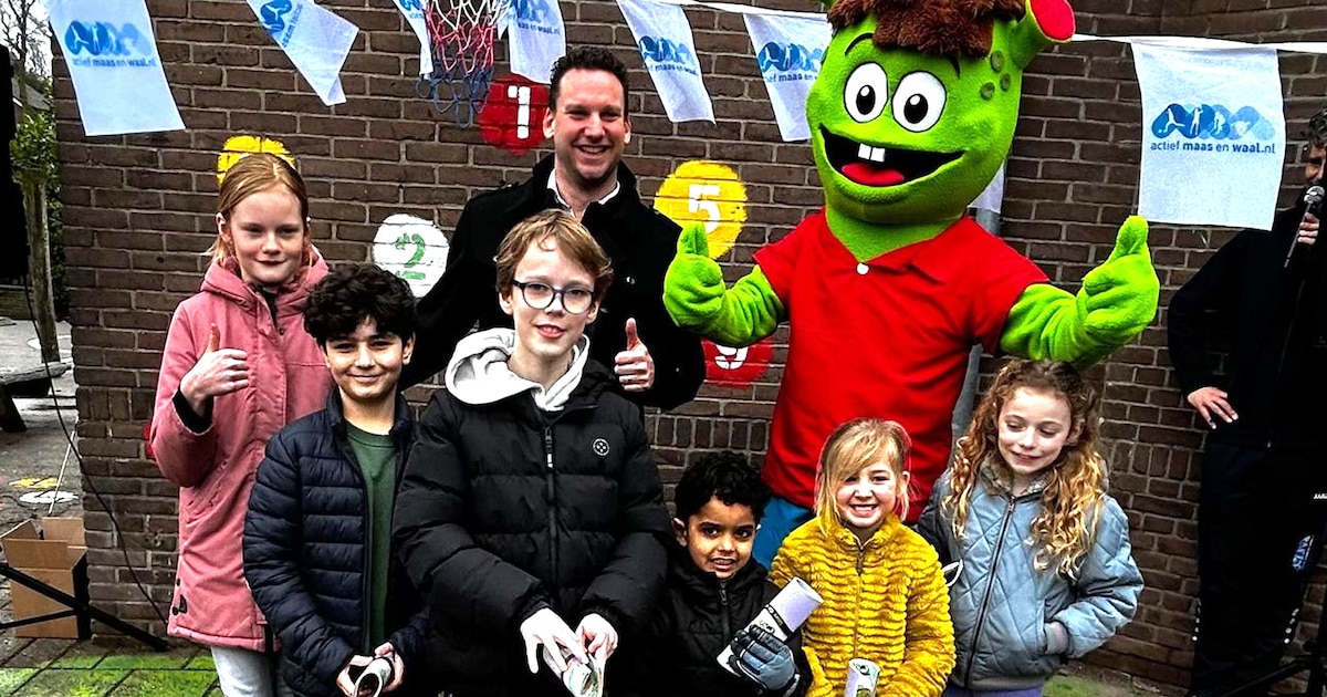 Sjors Sportief & Creatief feestelijk van start op basisschool Terebint in Wamel
