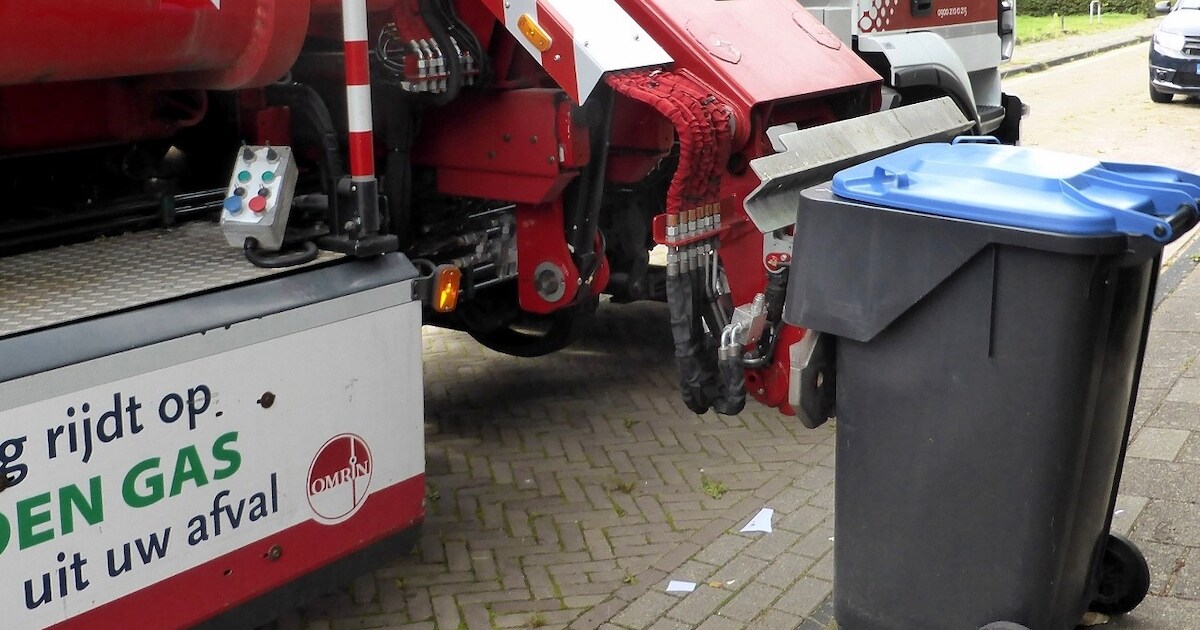 Wijziging legen papiercontainers op Terschelling door gladheid