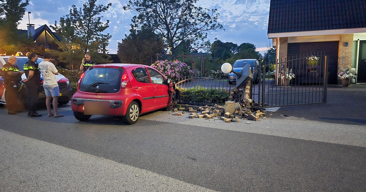 Bestuurder aangehouden voor rijden onder invloed in Oud Alblas