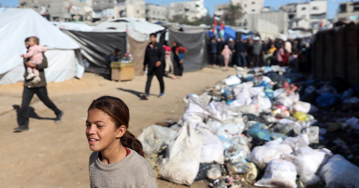 Oorlogsschade legt riool plat in Gaza, ratten komen massaal naar buiten ...