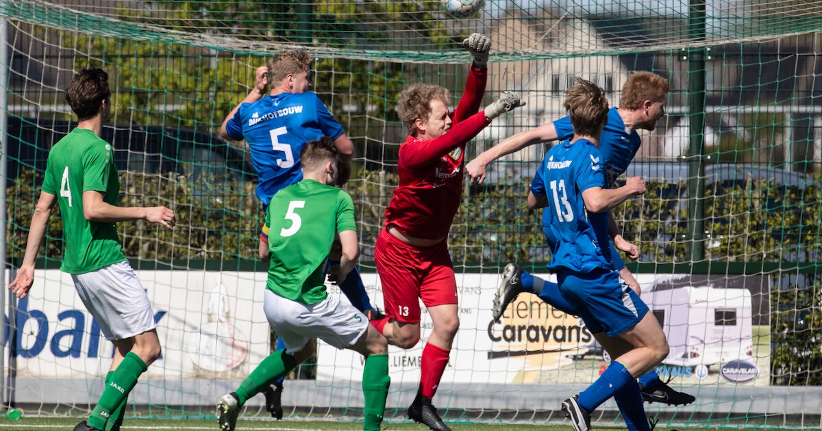 De derde helft maakt veel goed voor vriendenteam van Groessen: ‘Sommige jongens kunnen dit niveau ge