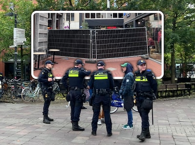 Hoge hekken en zelfs geen menukaarthouders op tafel, Eindhoven doet er alles aan om rellen tussen vo