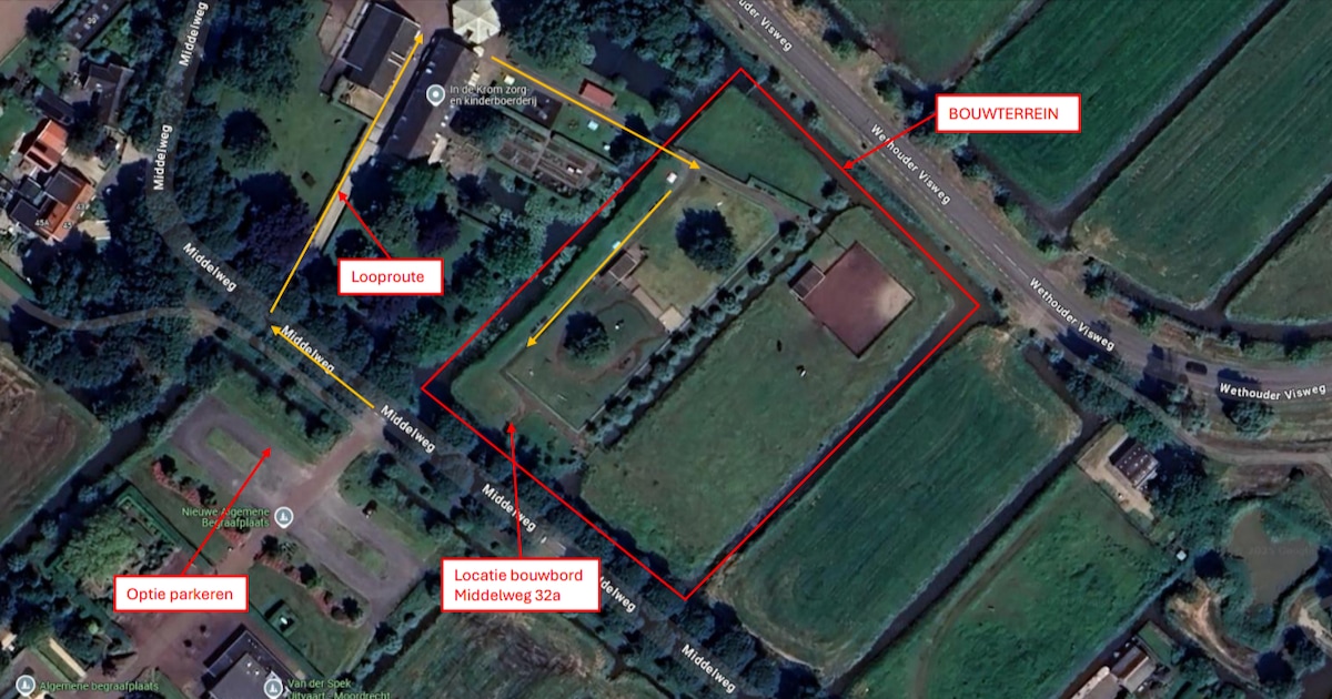 Start bouw woonlocatie Middelhoeve in Moordrecht