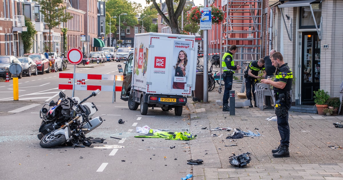 Agent Maikel van Bureau Utrecht zwaargewond na ongeluk op motor