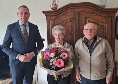Echtpaar Huizenga-Kop viert 60-jarig huwelijk in Geldrop