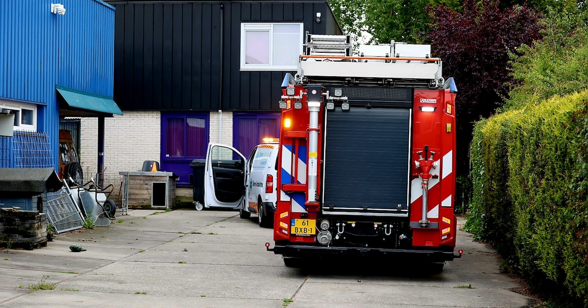 Beknelde hond door brandweer bevrijd uit bankstel in Culemborg