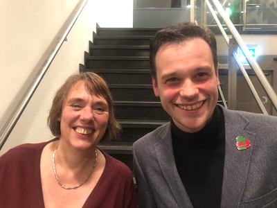 Saskia Tuinder en Theo Müller blijven de gezichten van GroenLinks-PvdA in Heumen