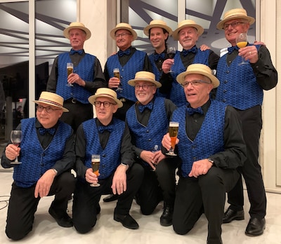 Saloonboyz zingen in Het Oude IJssel Huis in Doetinchem