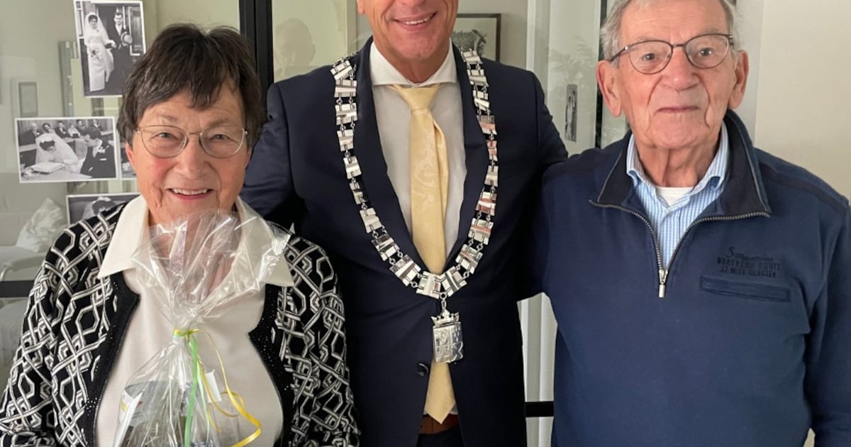 Echtpaar Krikke-Kee uit Leusden viert 60-jarig huwelijk