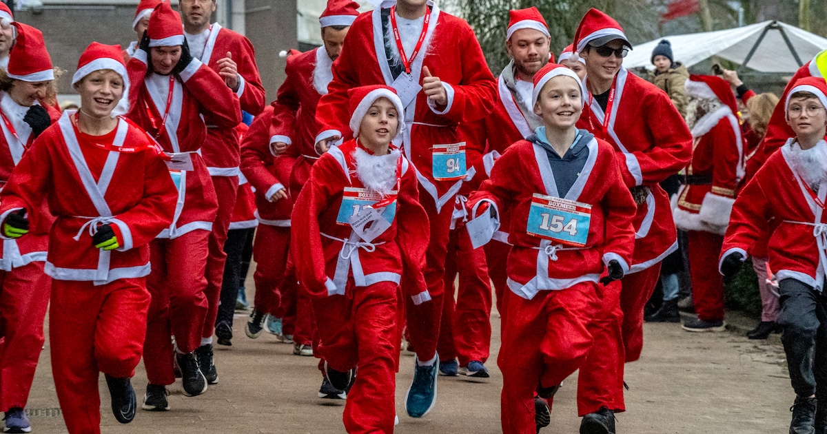 SantaRun in Woerden voor stichting Thuishuis