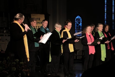 Kamerkoor Consonare geeft kerstconcert in Sambeek