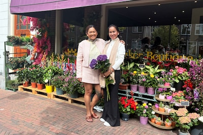 Nieuw in Delft: deze bloemenwinkel heeft een Cambodjaans tintje