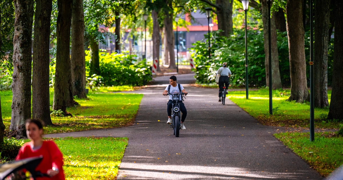 Fatbikeoverlast in Bospark: ‘Met een schermpje kun je ze makkelijk opvoeren’