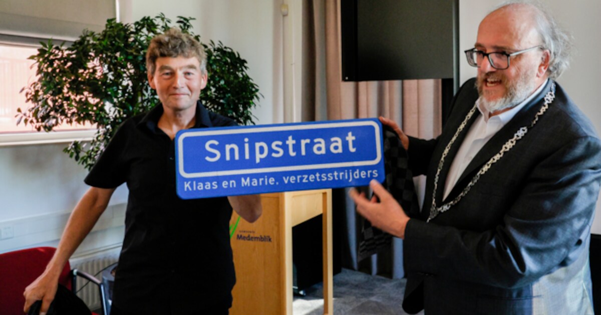 Verzetsechtpaar Snip krijgt eigen straat in Zwaagdijk-West