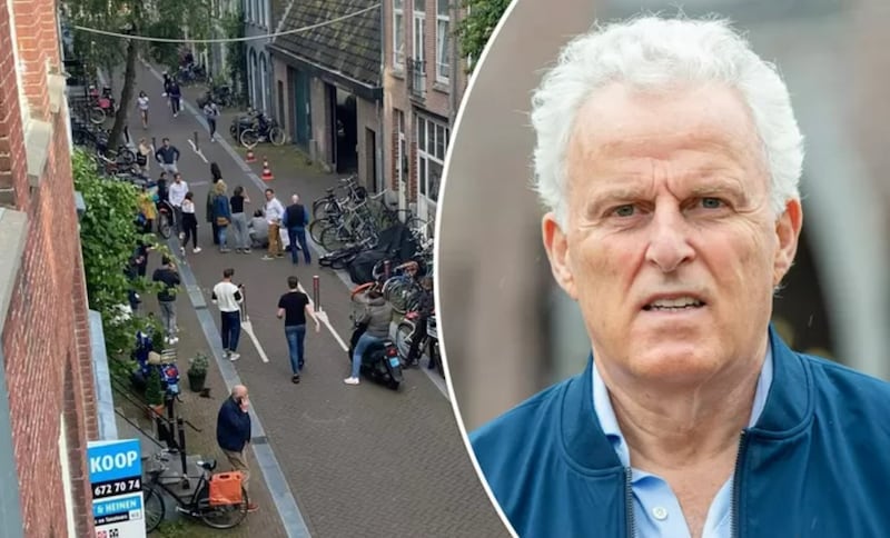 Peter R. de Vries werd neergeschoten in de Lange Leidsedwarsstraat.